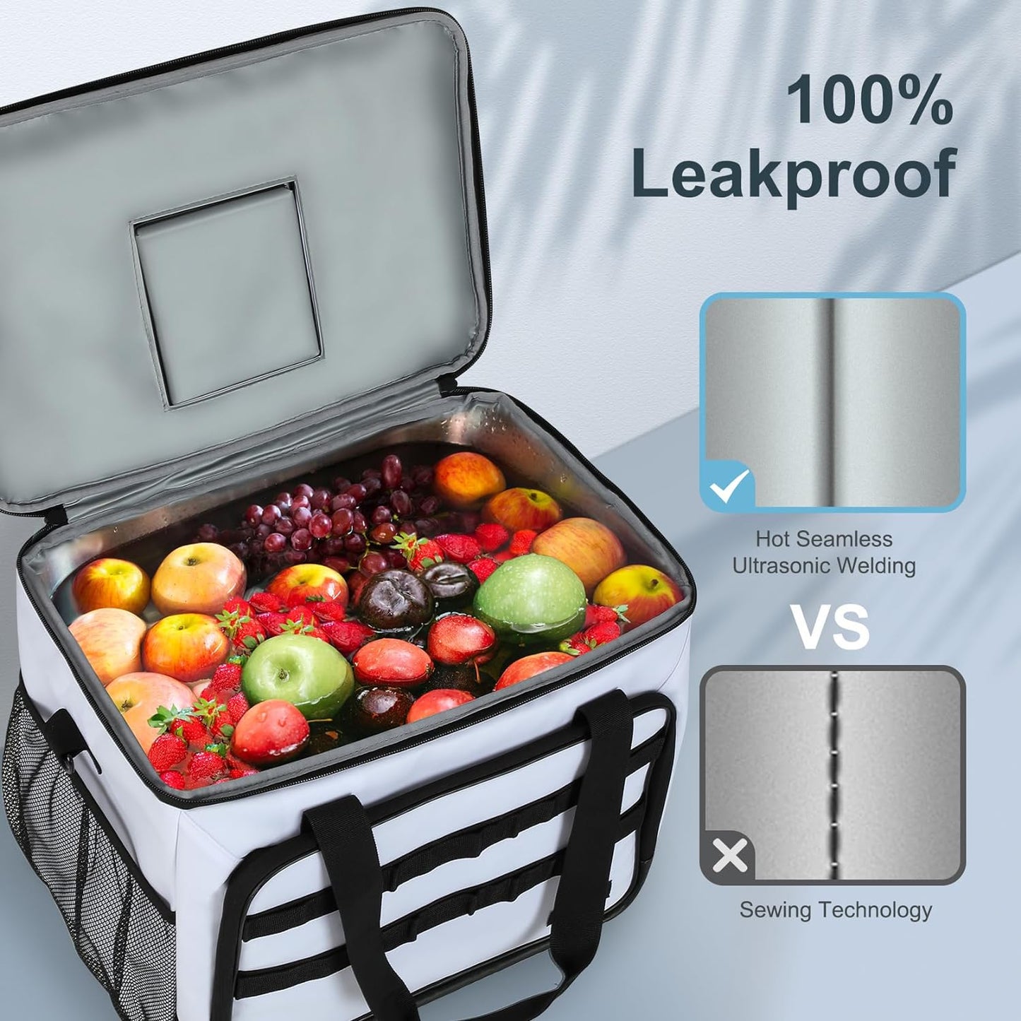 Soft Cooler Bag Large Leakproof Beach Cooler