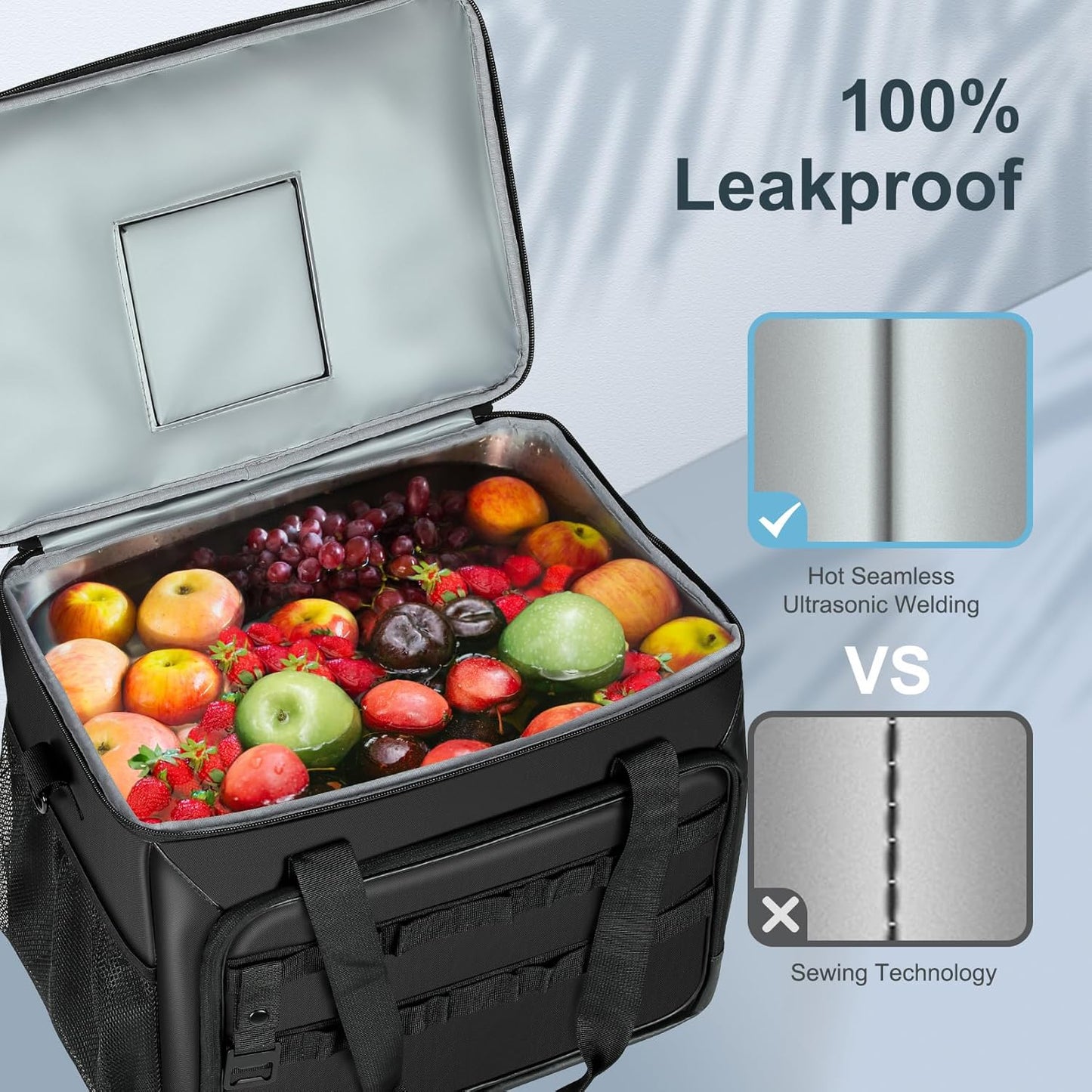 Soft Cooler Bag Large Leakproof Beach Cooler