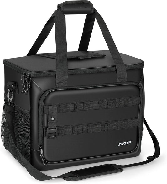 Soft Cooler Bag Large Leakproof Beach Cooler (Black)