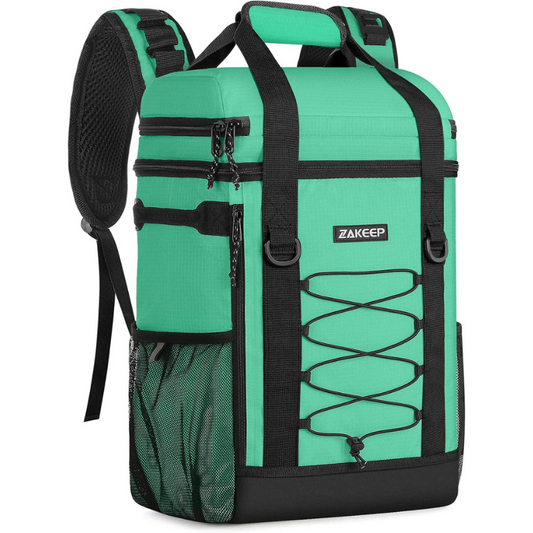 36 Cans Multifunctional Leakproof Cooler Backpack (Green)